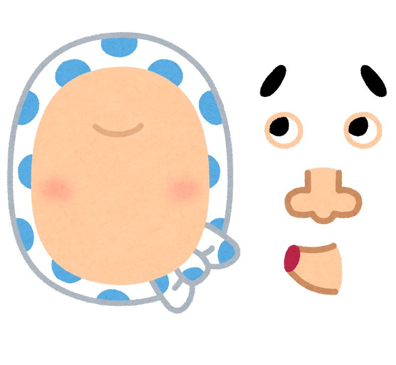 福にちなんで福笑い